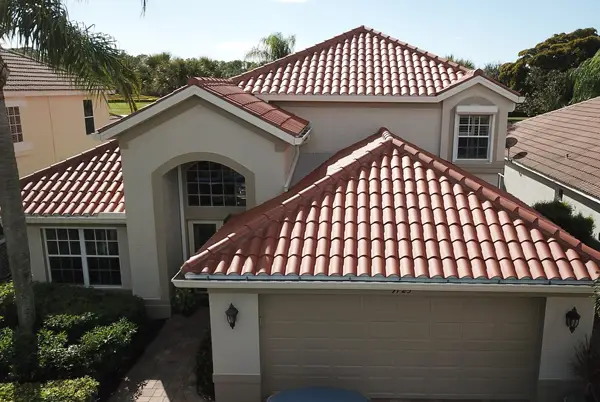 new clay tile roof