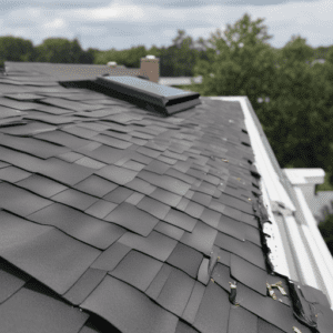 Damaged and warped roof