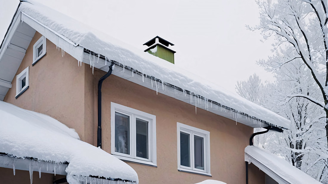 winter roof leaks